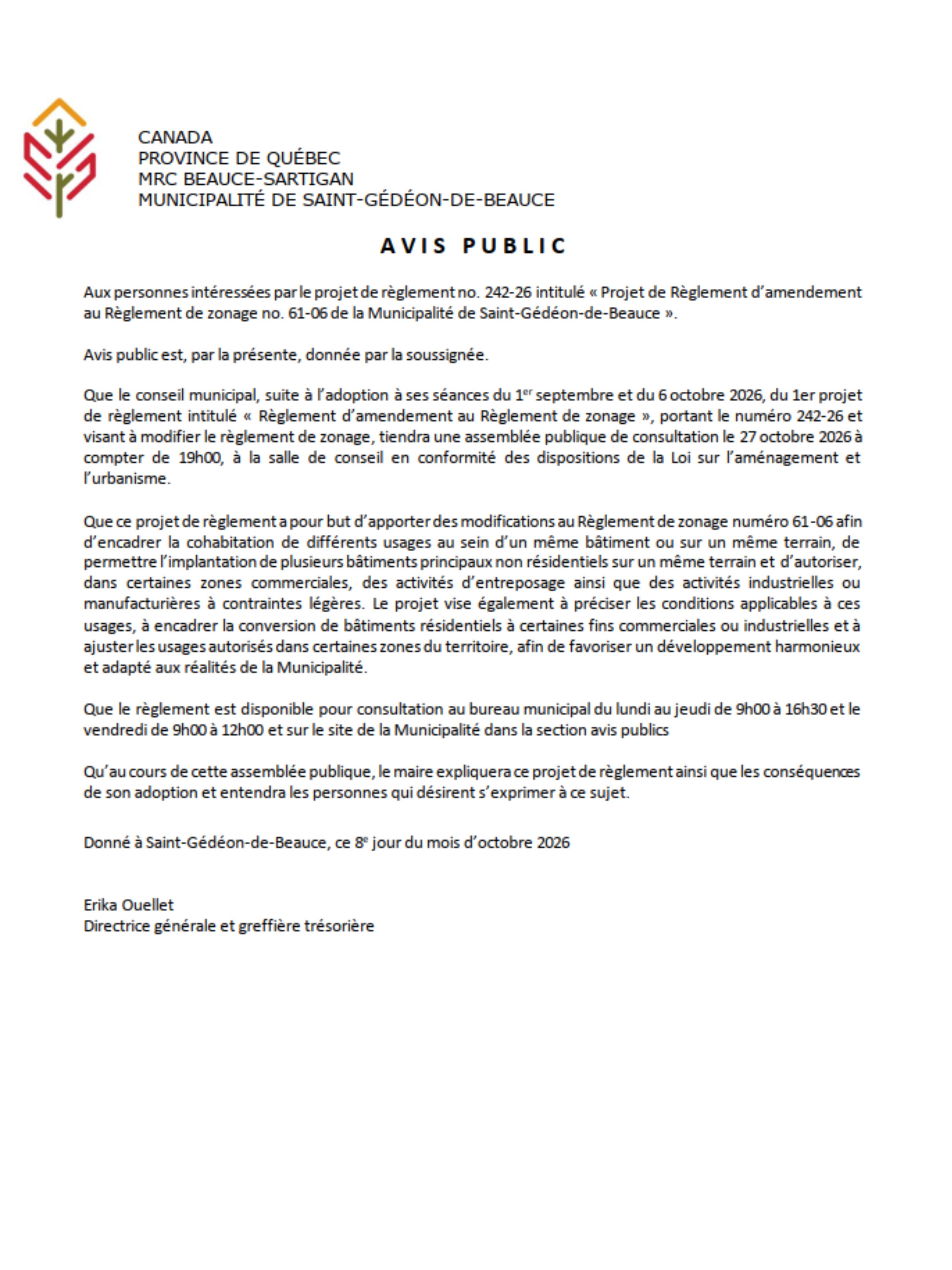 Municipalité de Saint-Gédéon-de-Beauce - LOISIRS