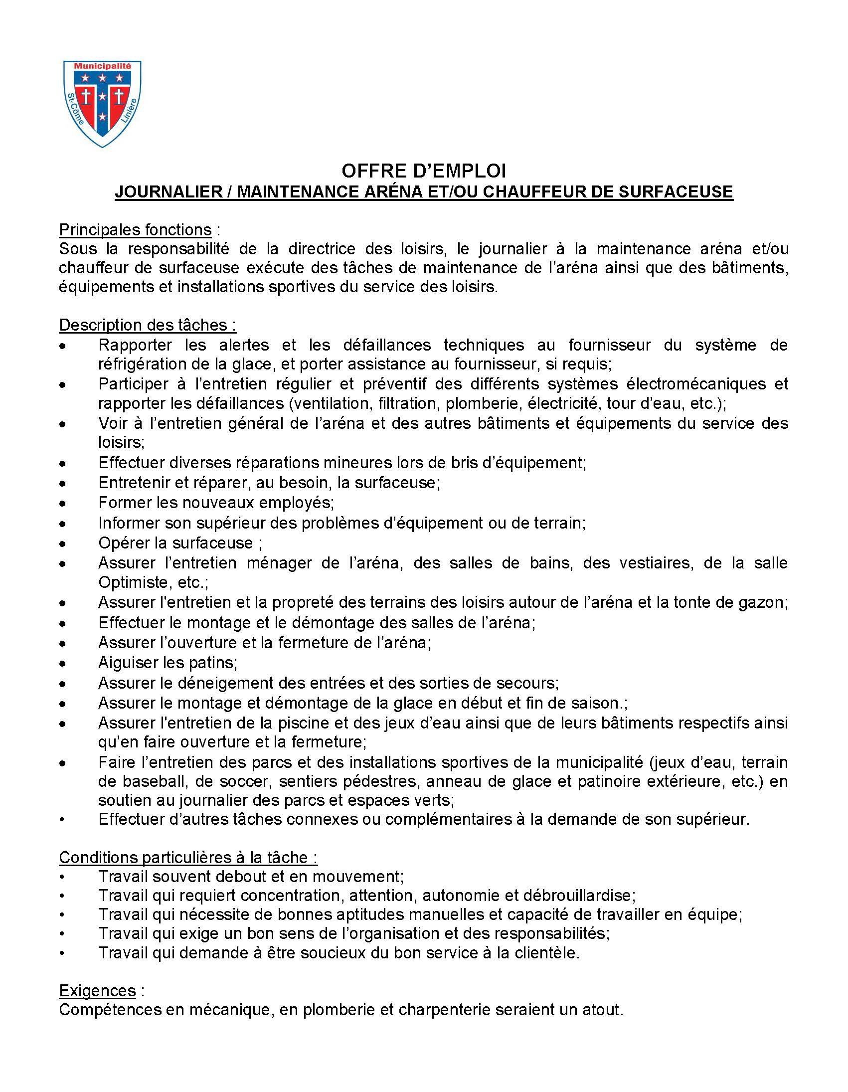 Municipalité St-Côme-Linière
