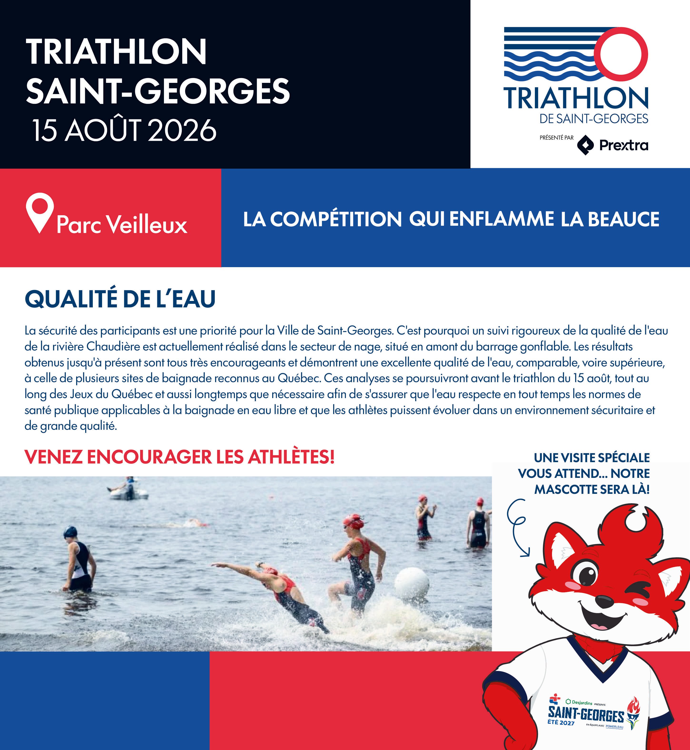 61e Finale des Jeux du Québec - Saint-Georges 2027