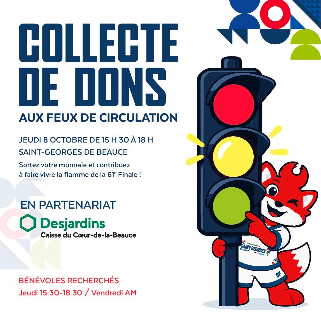 61e Finale des Jeux du Québec - Saint-Georges 2027