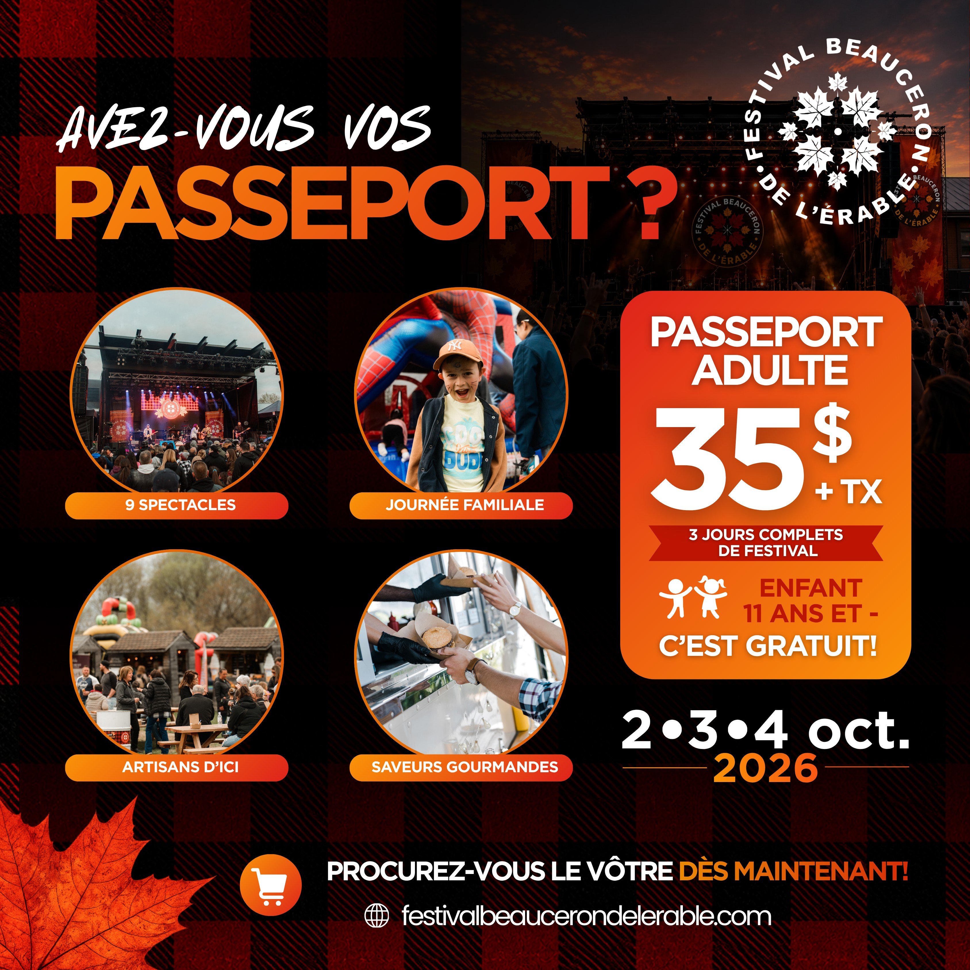 FESTIVAL BEAUCERON DE L'ÉRABLE 🍁