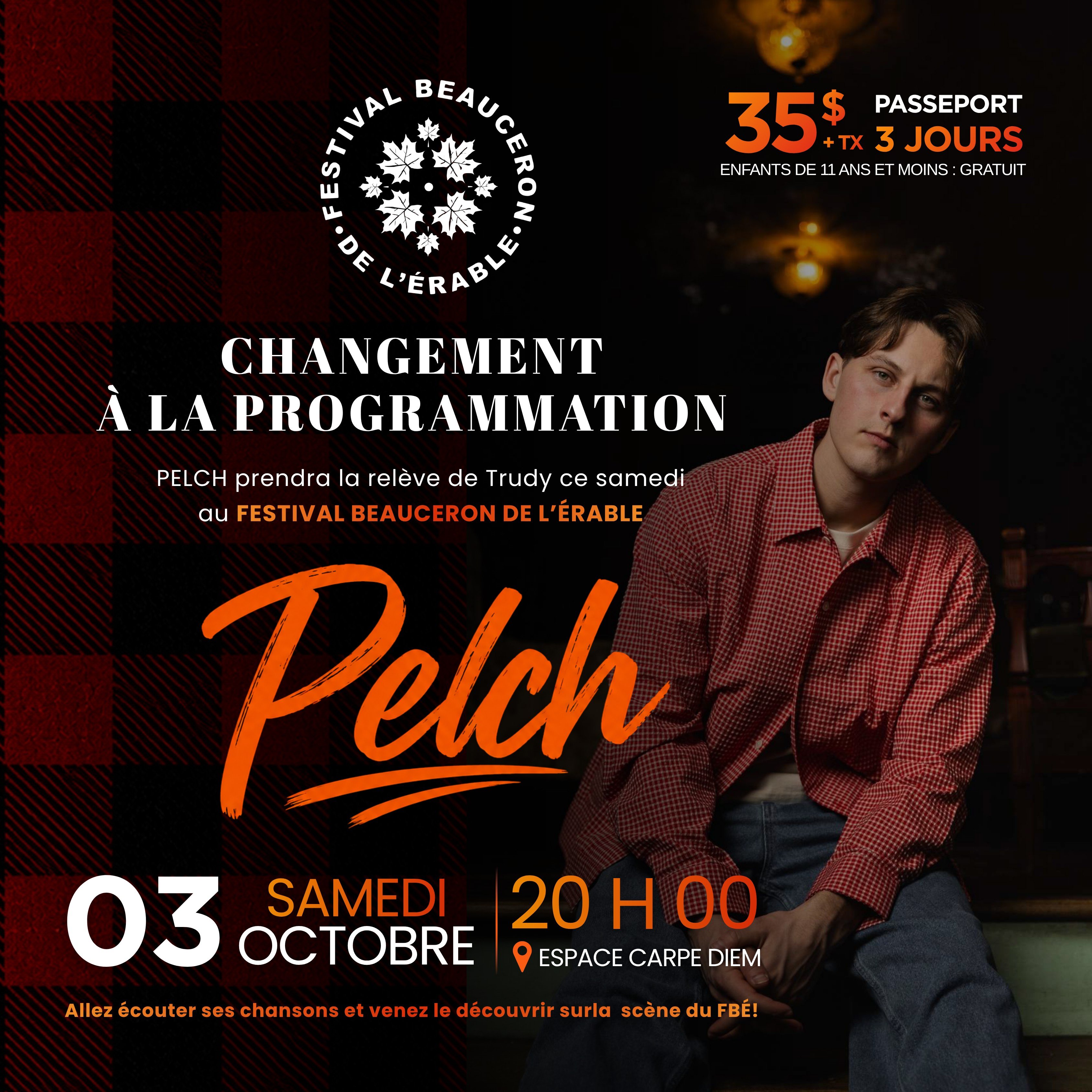 FESTIVAL BEAUCERON DE L'ÉRABLE 🍁