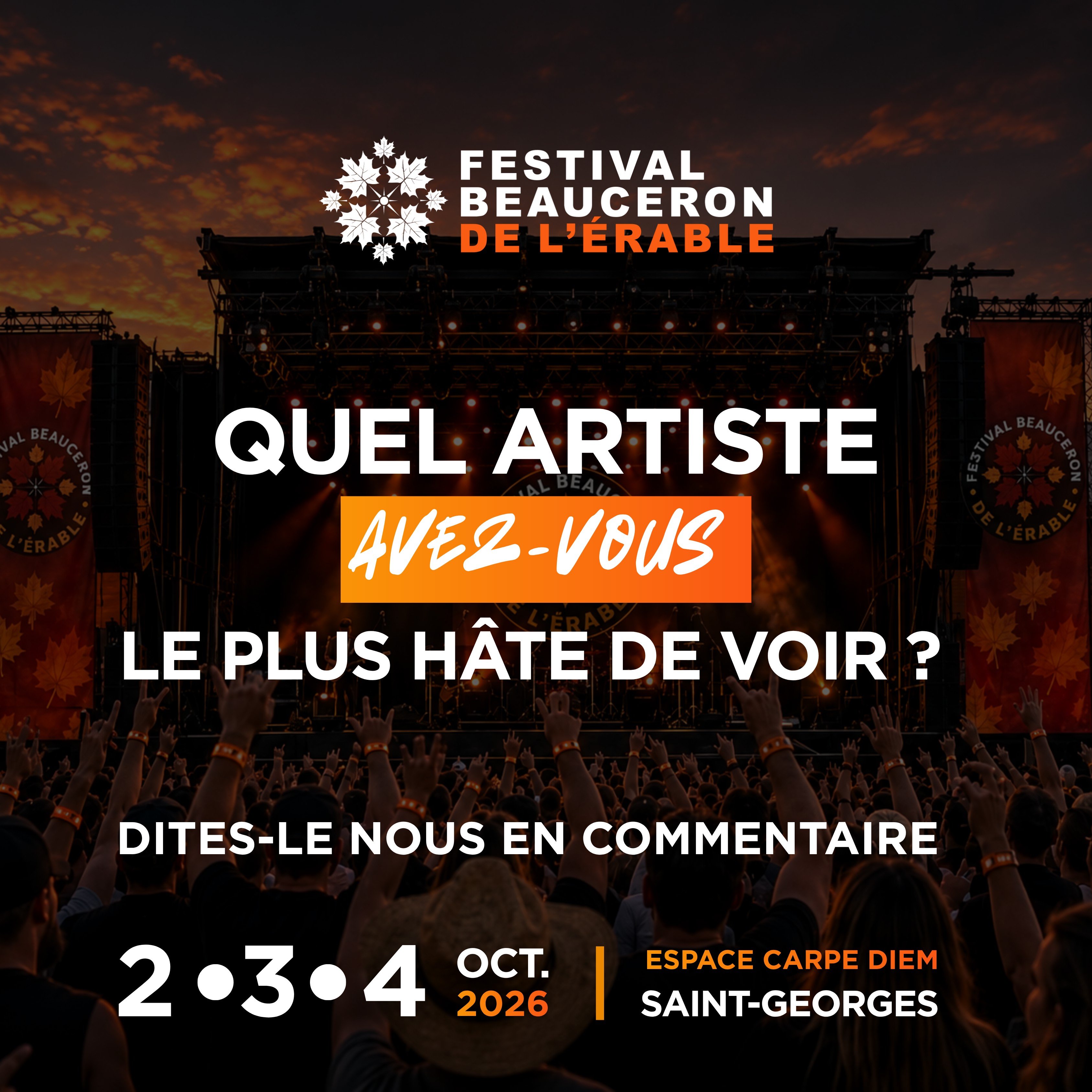 FESTIVAL BEAUCERON DE L'ÉRABLE 🍁