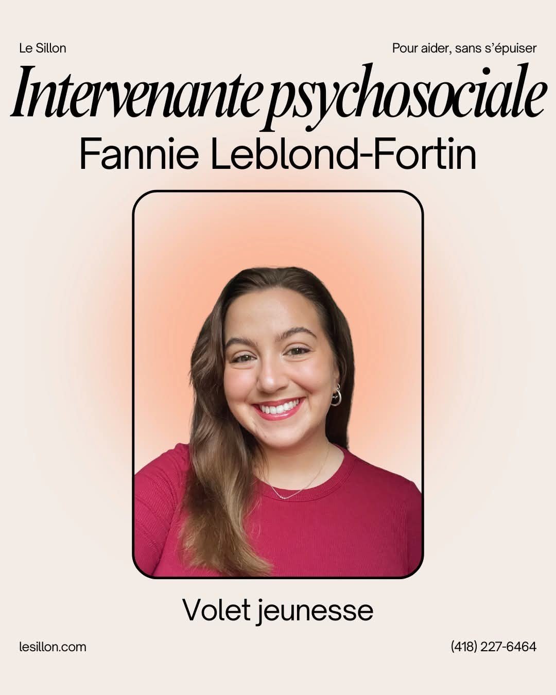 Le Sillon – Organisme de soutien aux proches d'une personne vivant avec un trouble de santé mentale.