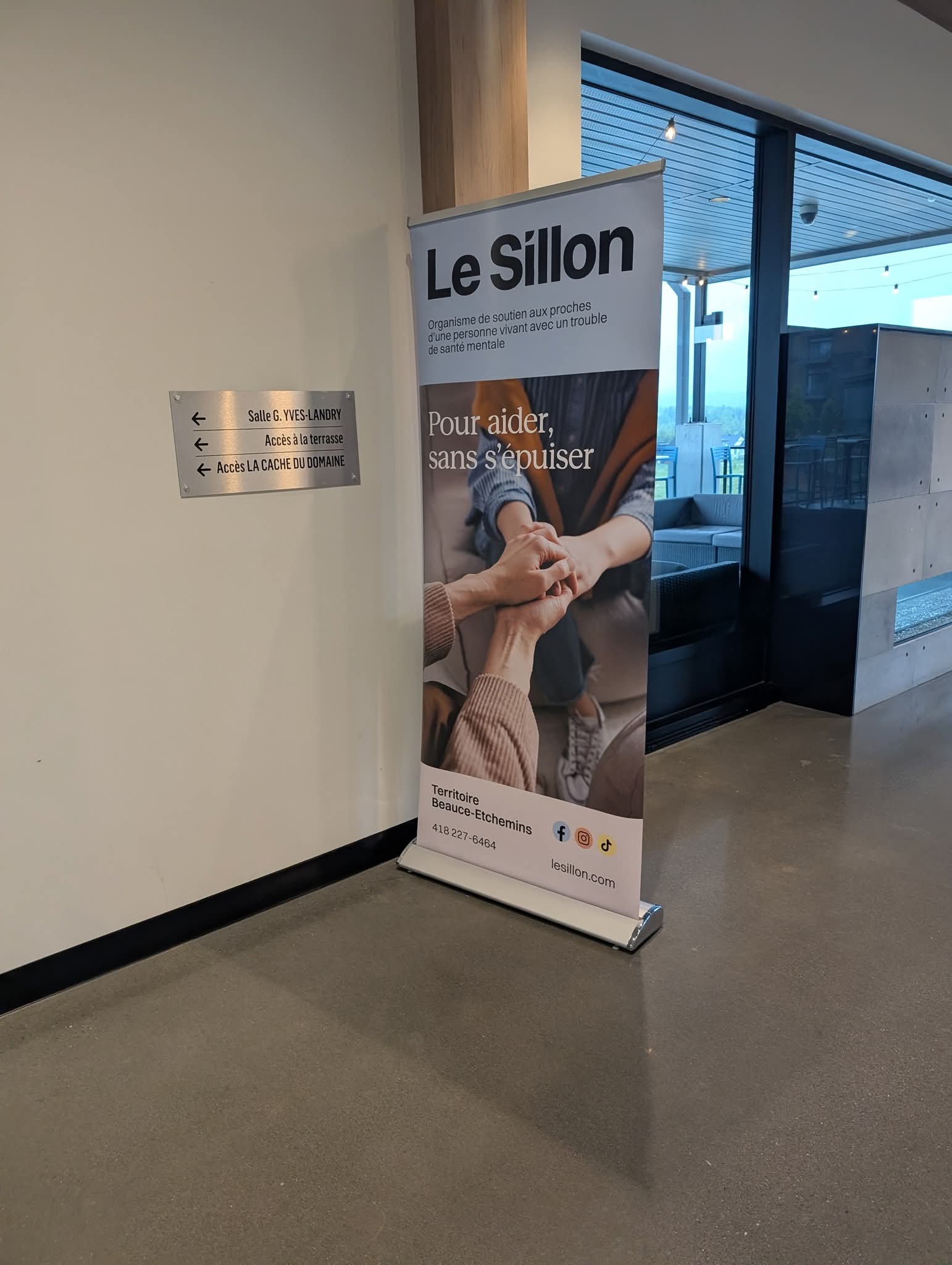 Le Sillon – Organisme de soutien aux proches d'une personne vivant avec un trouble de santé mentale.