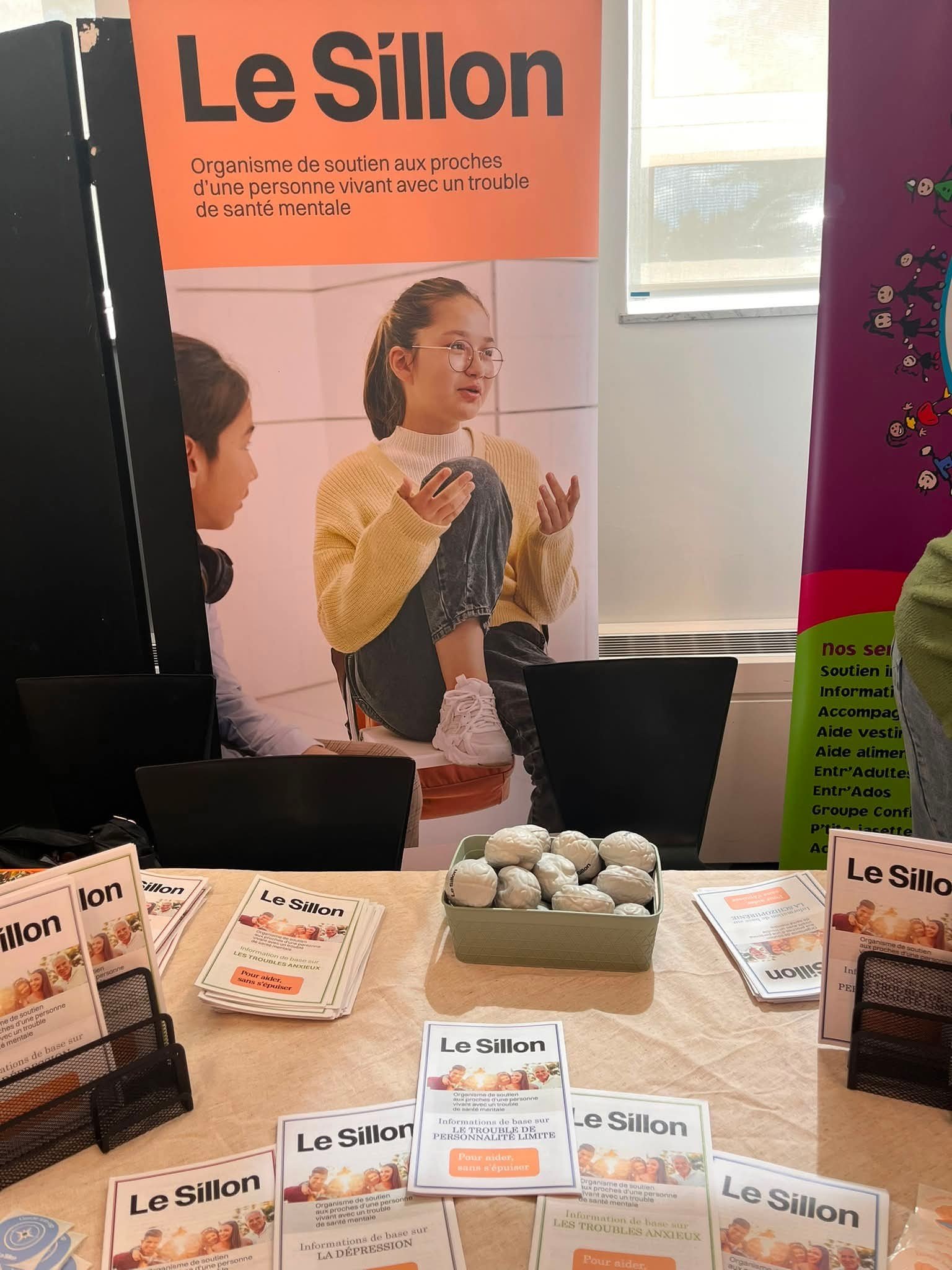 Le Sillon – Organisme de soutien aux proches d'une personne vivant avec un trouble de santé mentale.