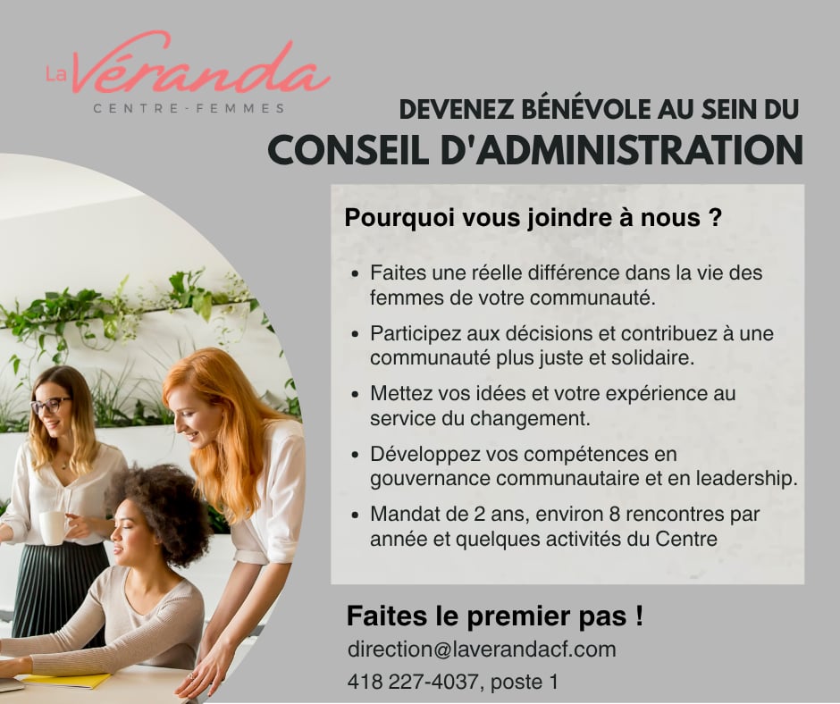 La Véranda, Centre-Femmes