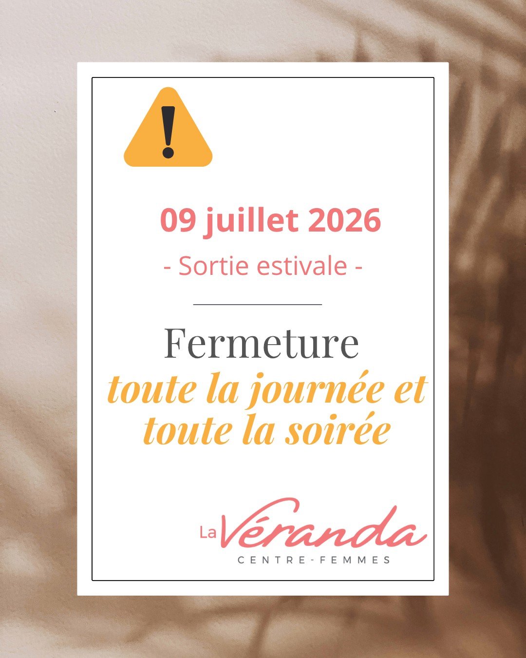 La Véranda, Centre-Femmes