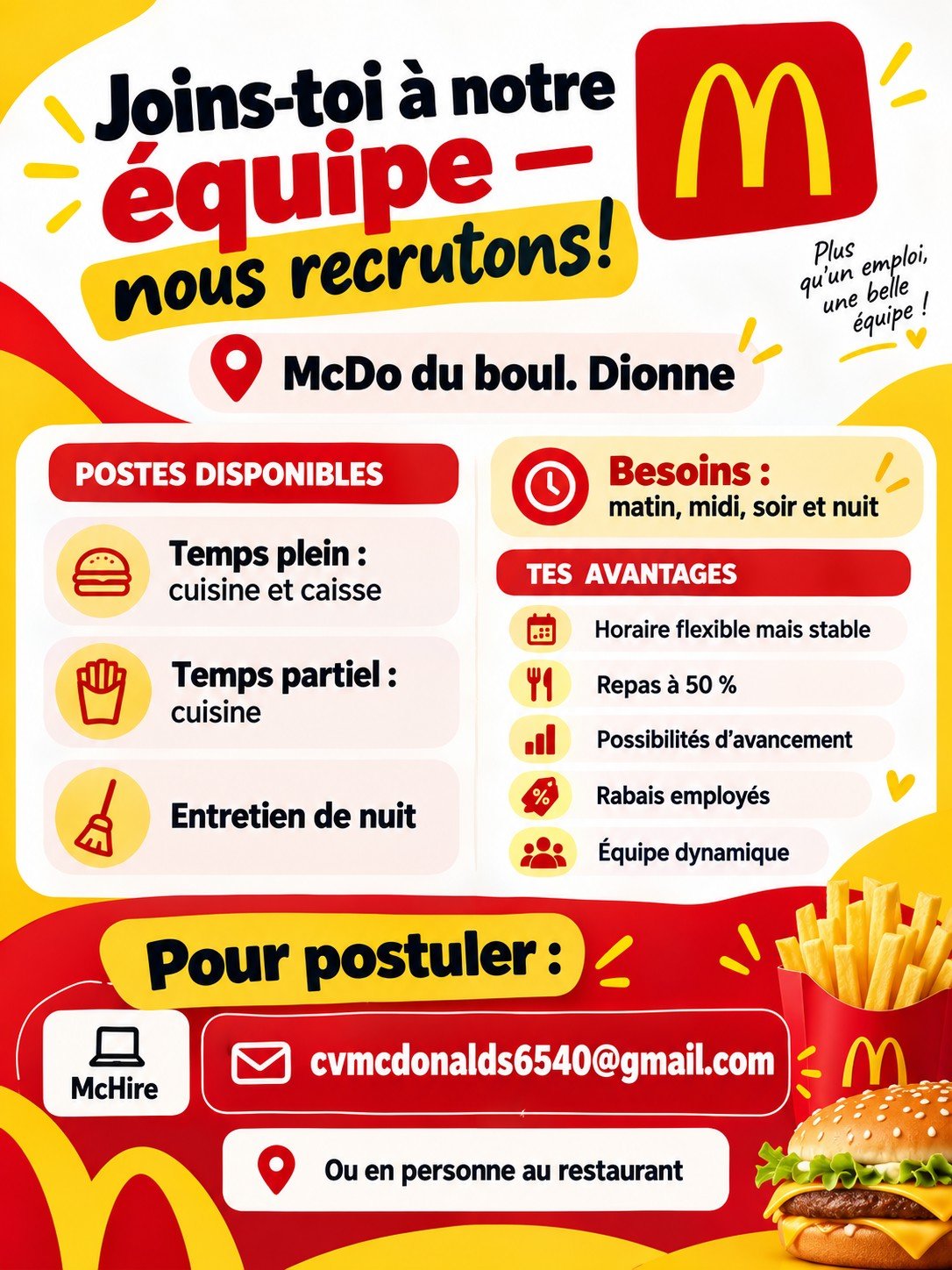 McDonalds St-Georges