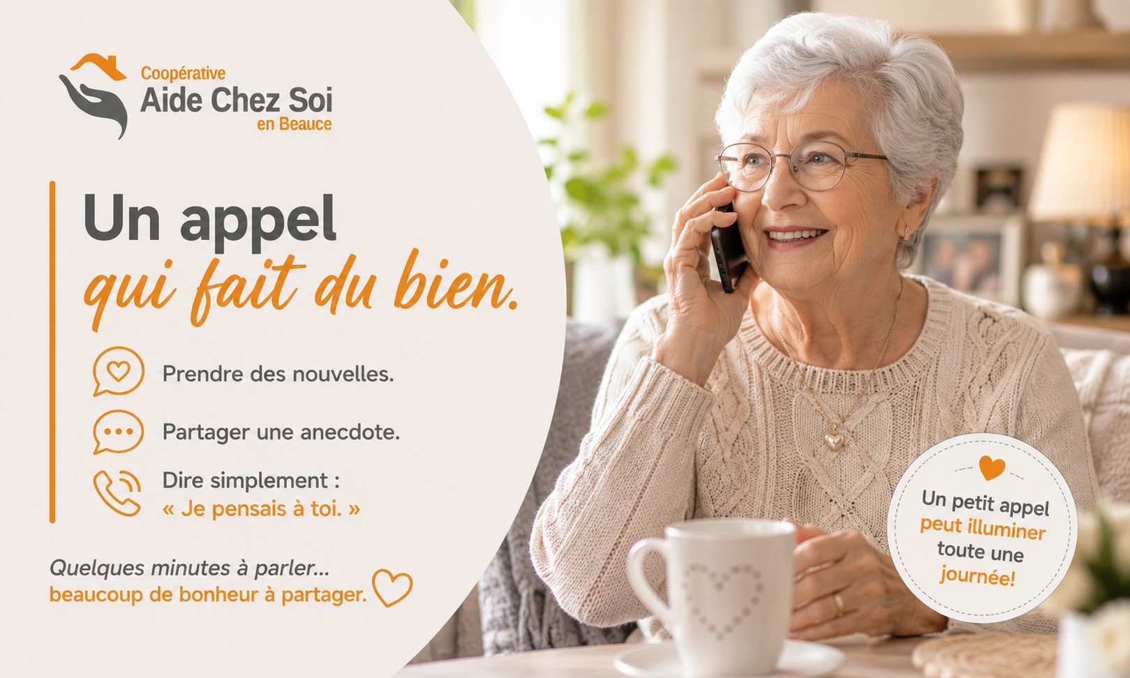 Coopérative Aide chez soi en Beauce