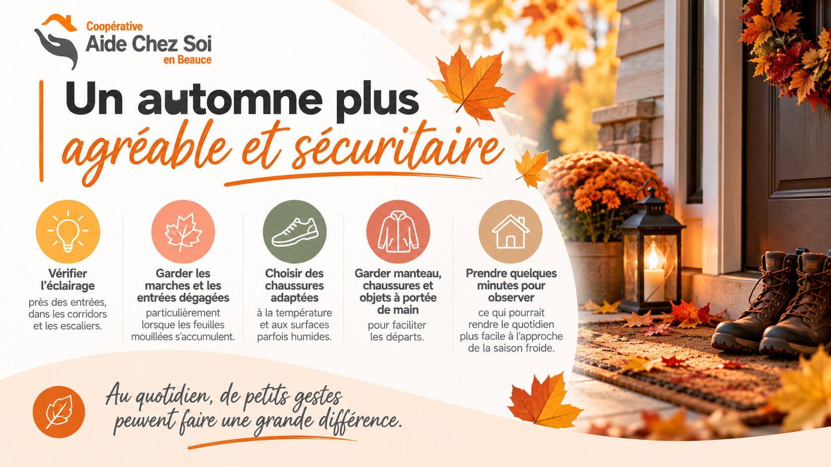 Coopérative Aide chez soi en Beauce