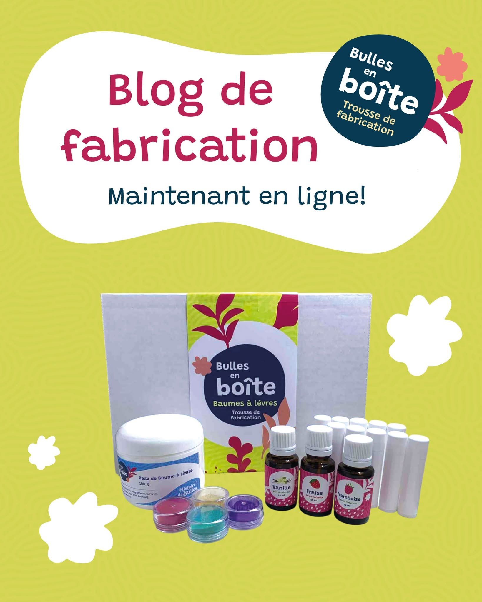 Savonnerie Histoire de Bulles