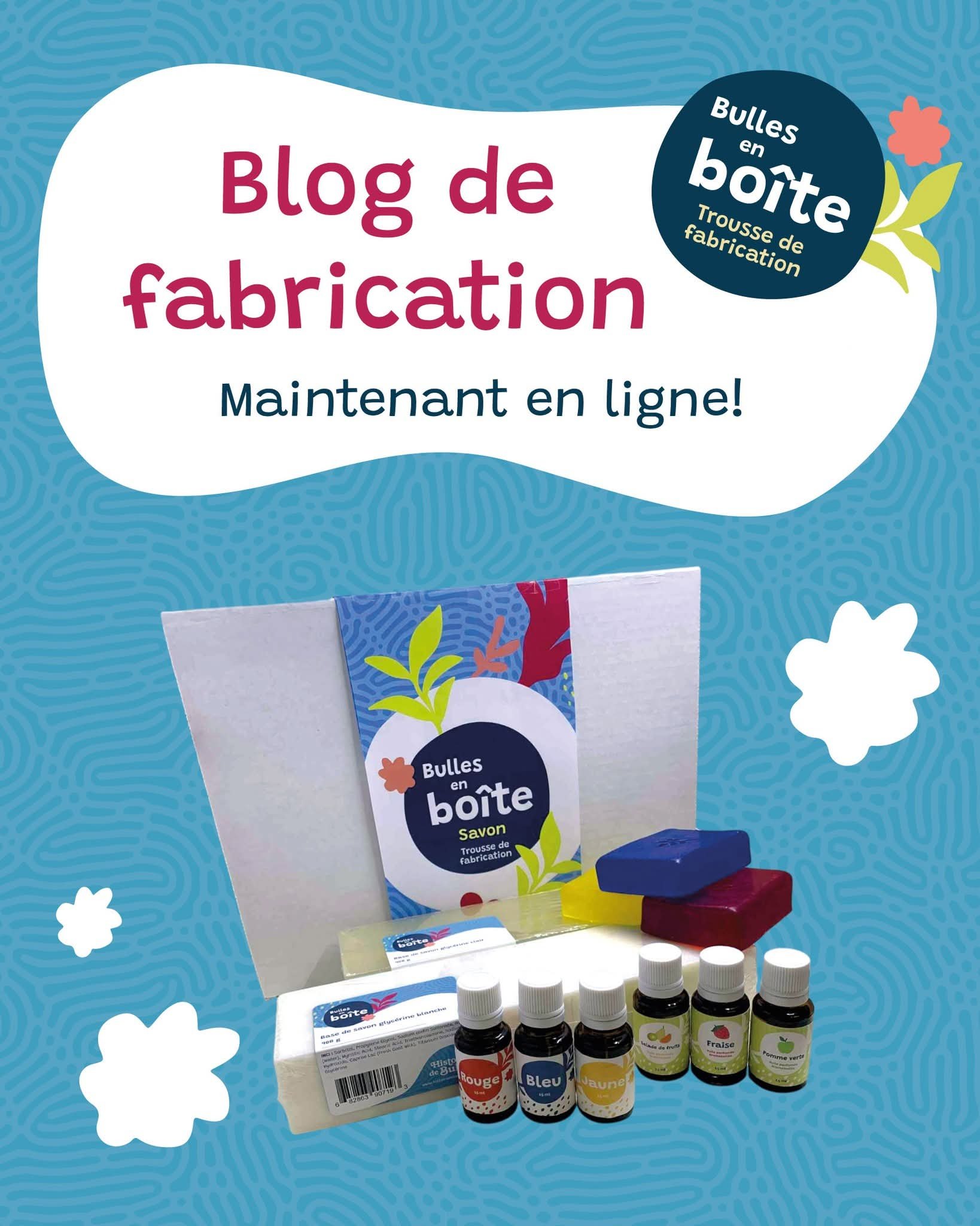 Savonnerie Histoire de Bulles