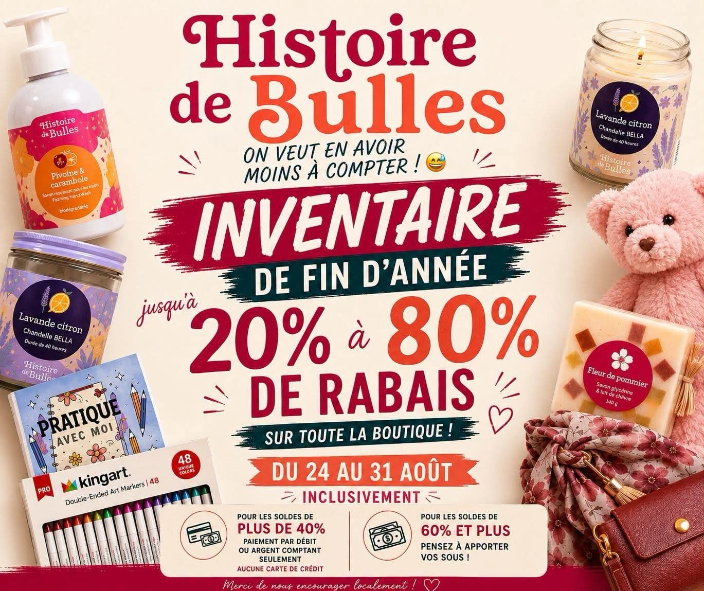 Savonnerie Histoire de Bulles