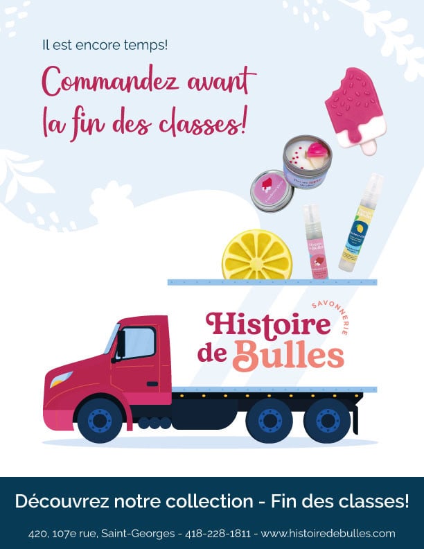 Savonnerie Histoire de Bulles