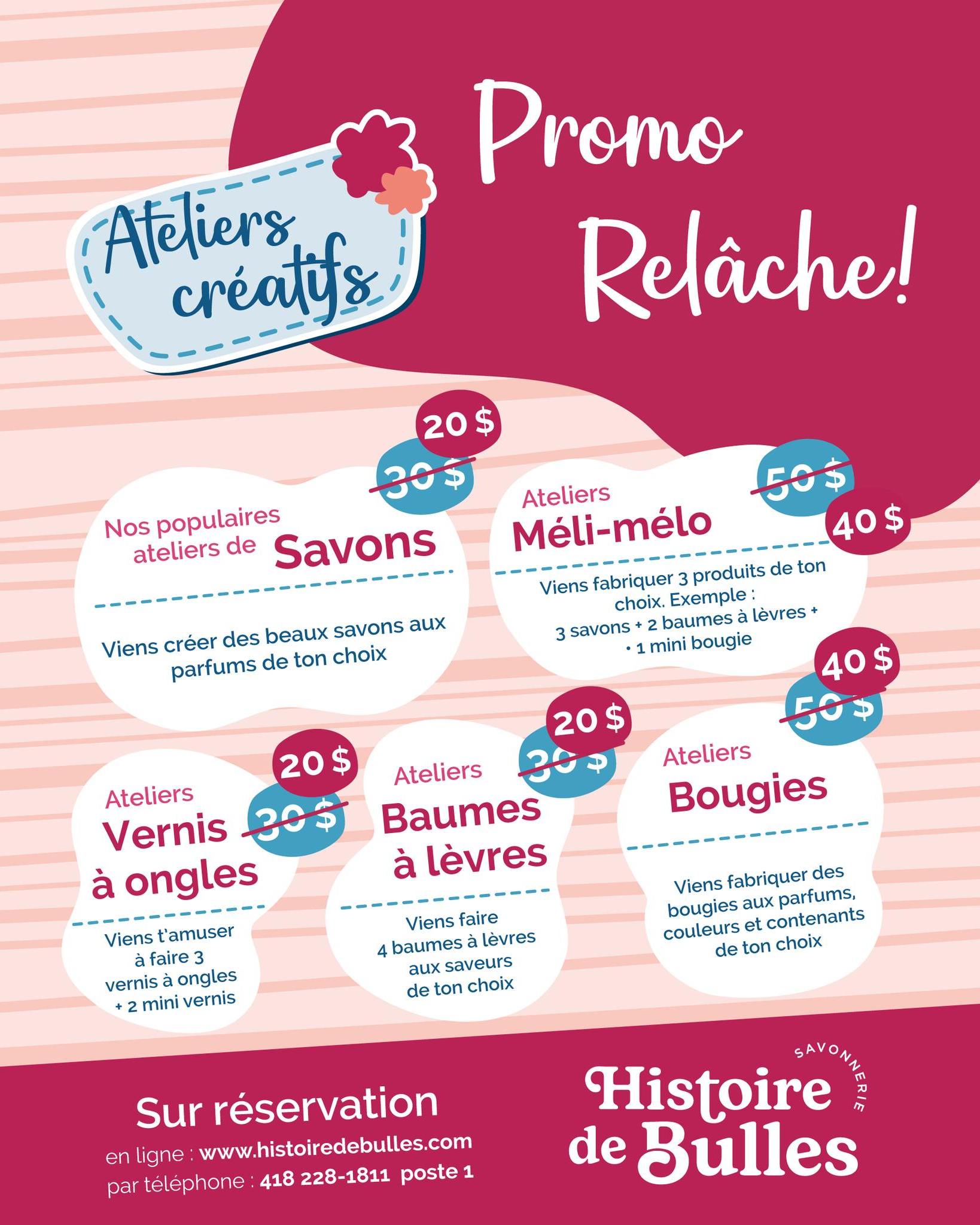 Savonnerie Histoire de Bulles