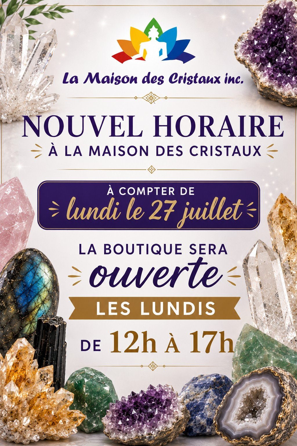 La Maison des Cristaux inc.