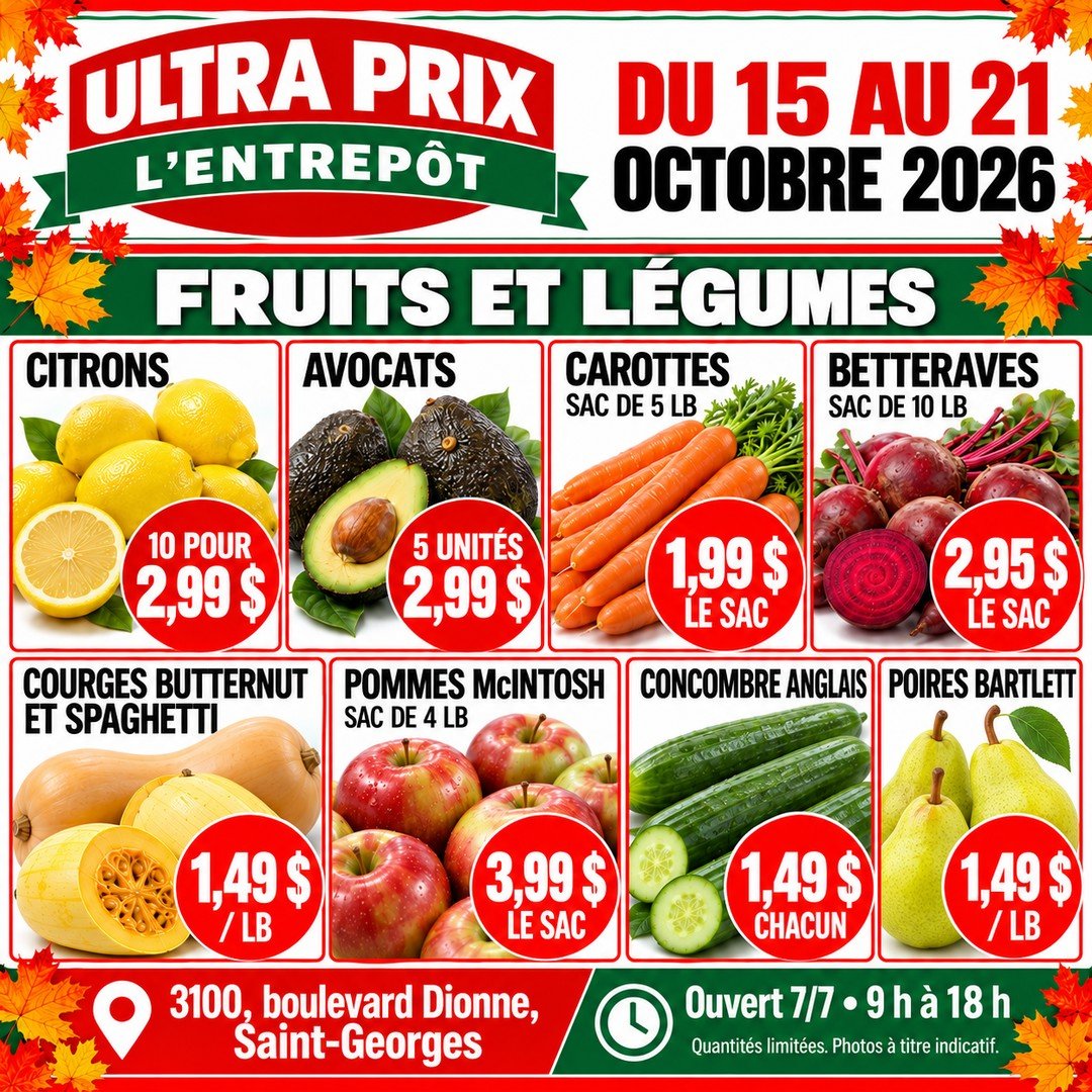 Ultra Prix L'Entrepôt