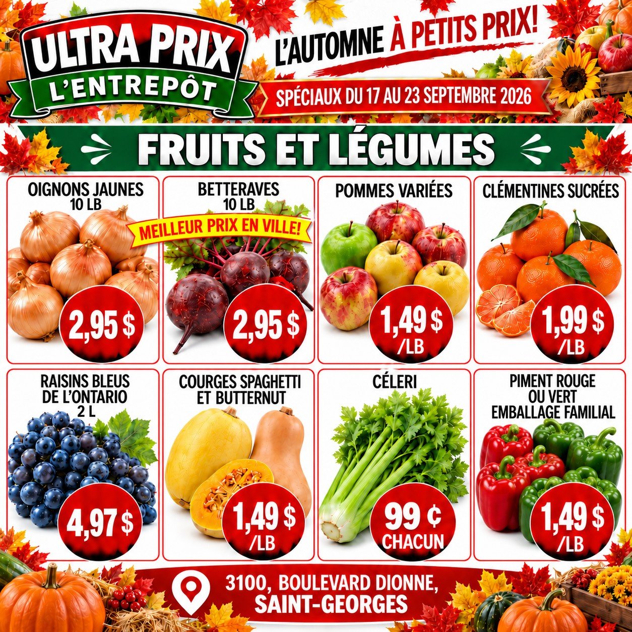 Ultra Prix L'Entrepôt