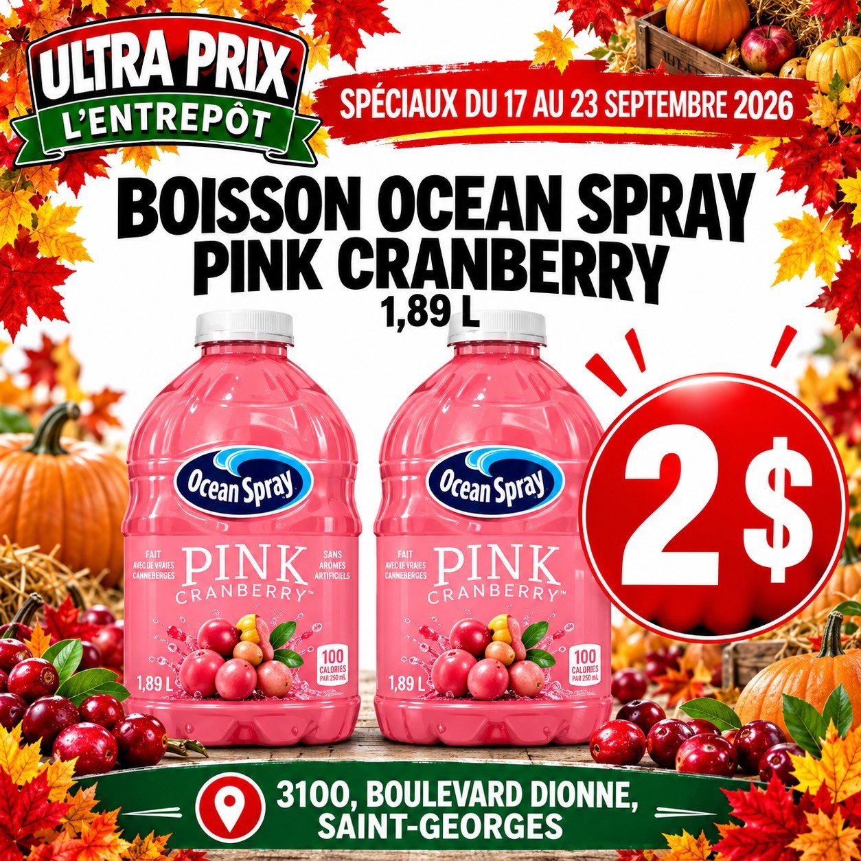 Ultra Prix L'Entrepôt
