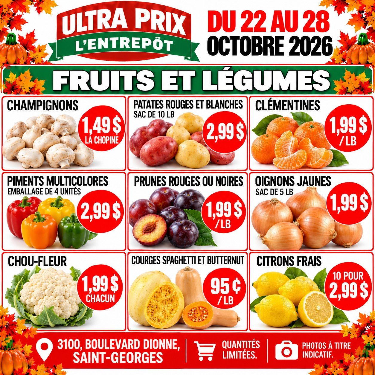 Ultra Prix L'Entrepôt