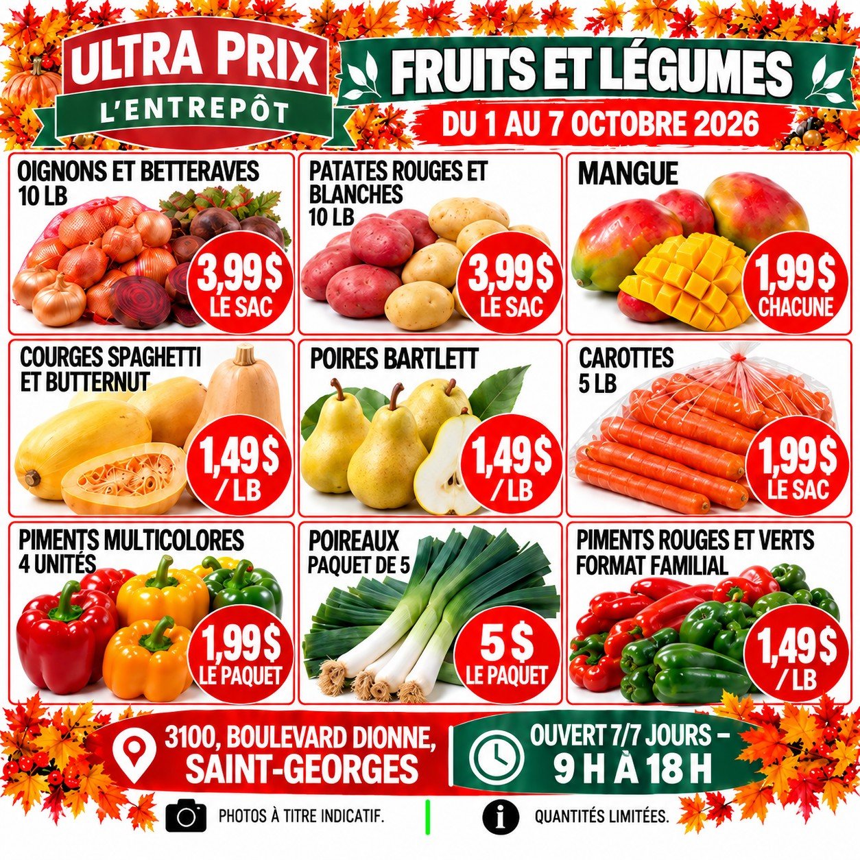 Ultra Prix L'Entrepôt