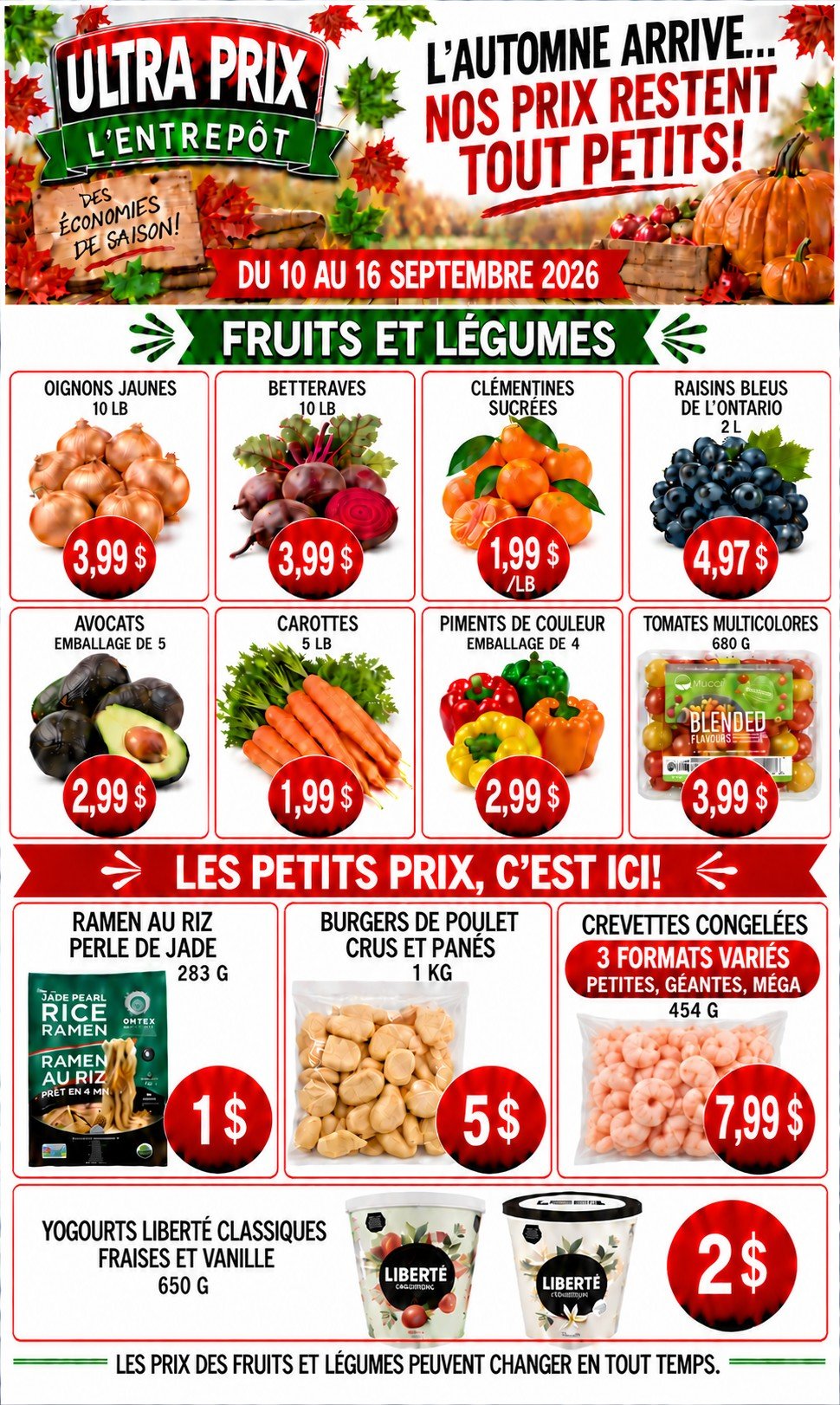 Ultra Prix L'Entrepôt