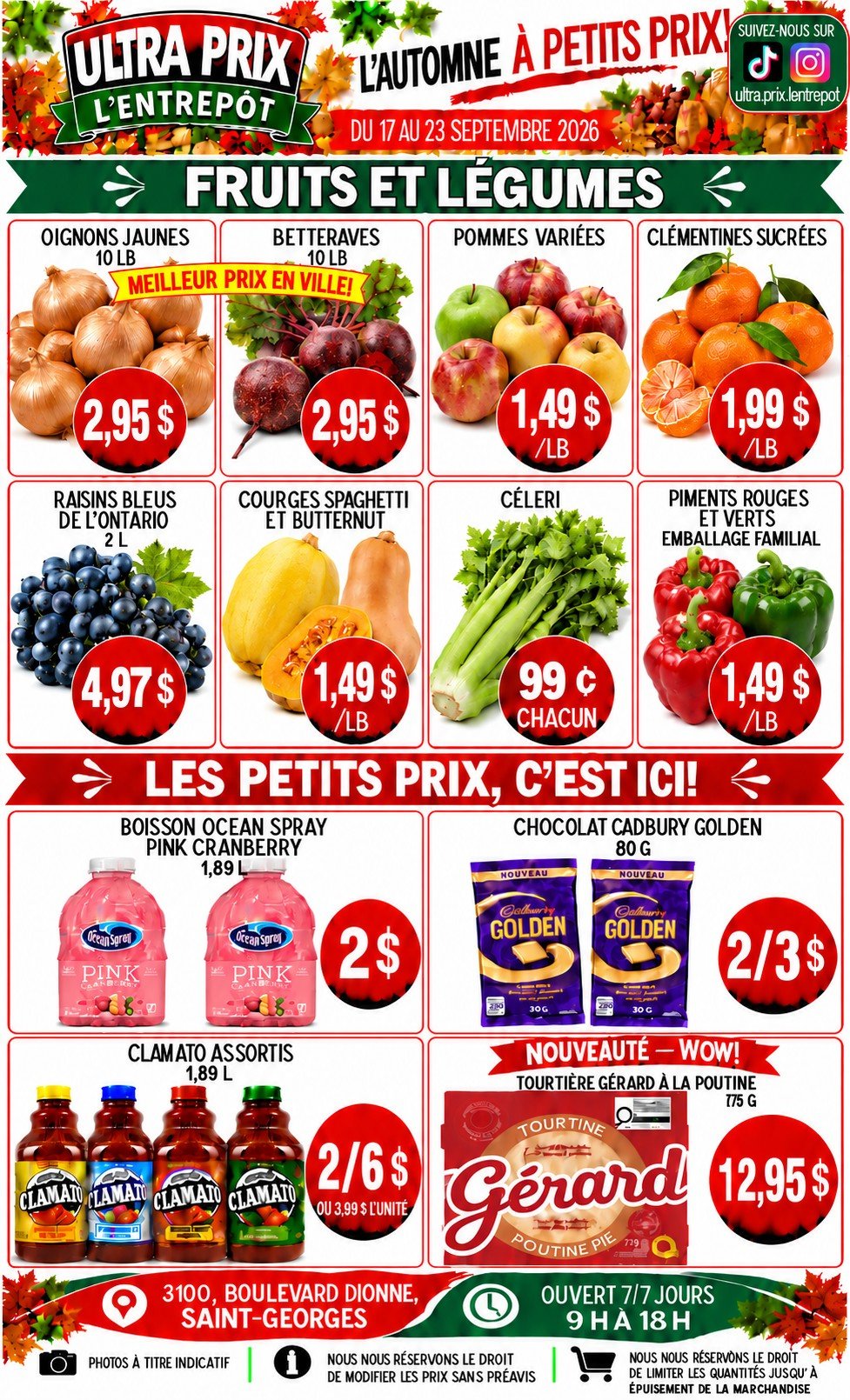 Ultra Prix L'Entrepôt