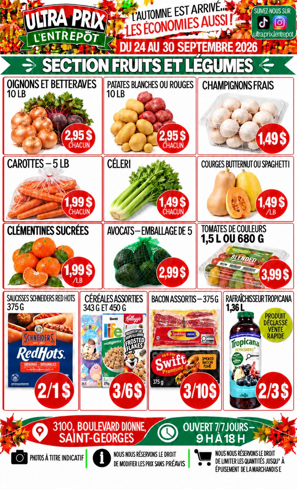 Ultra Prix L'Entrepôt