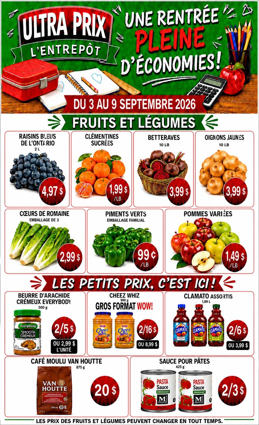 Ultra Prix L'Entrepôt