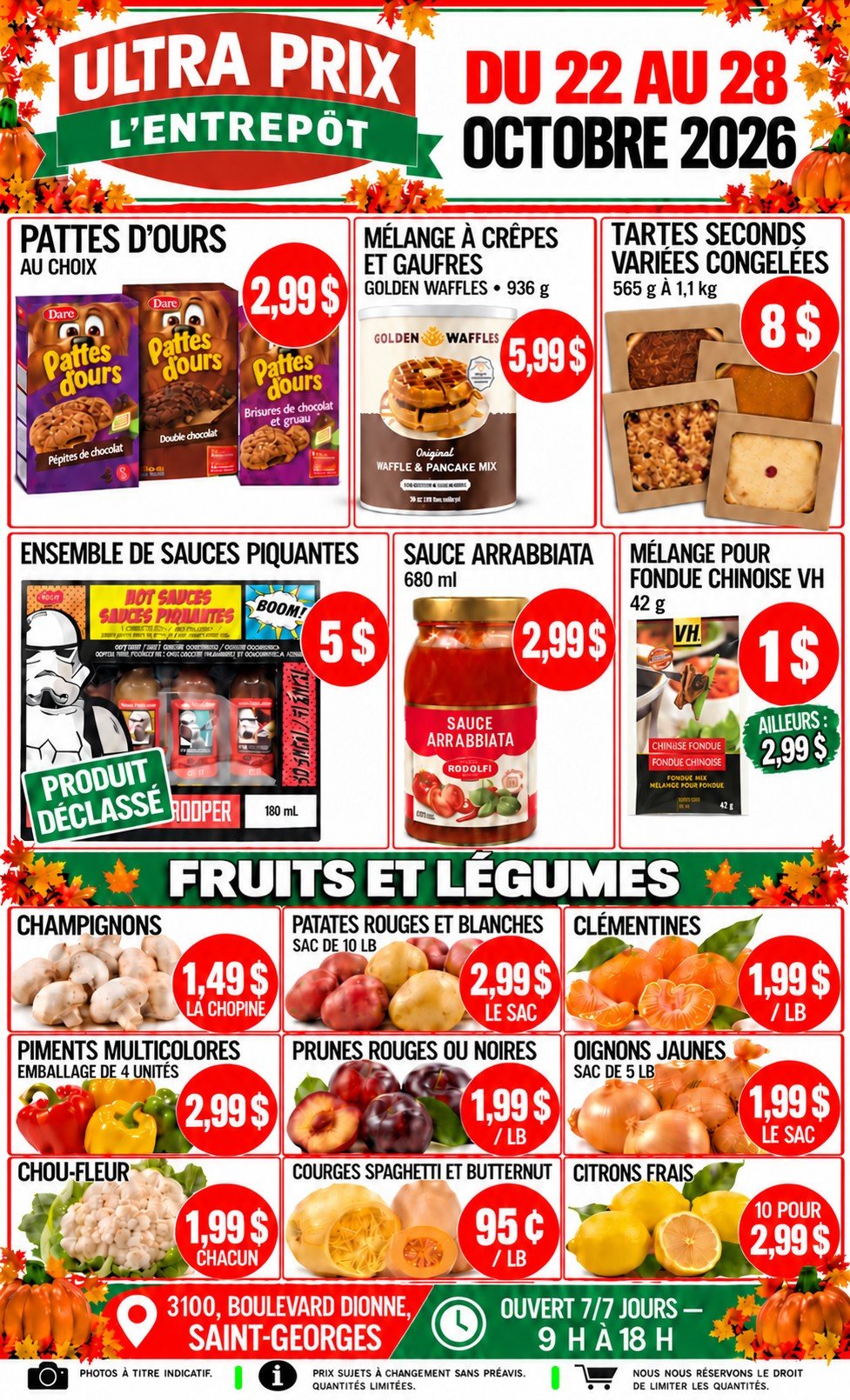 Ultra Prix L'Entrepôt