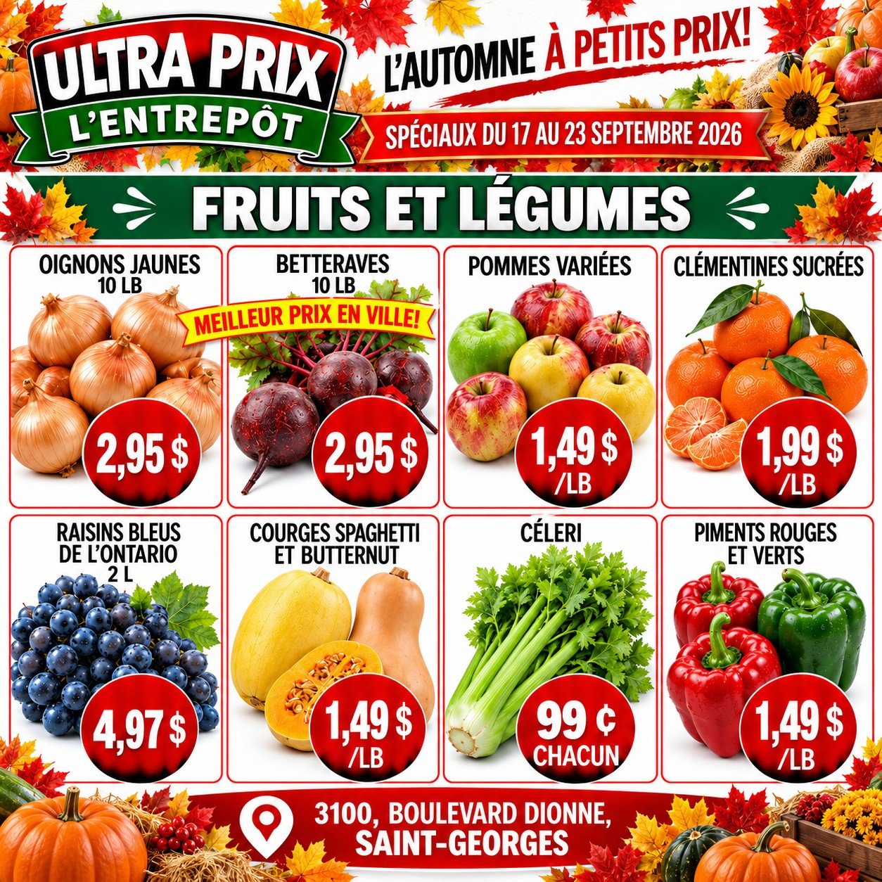 Ultra Prix L'Entrepôt