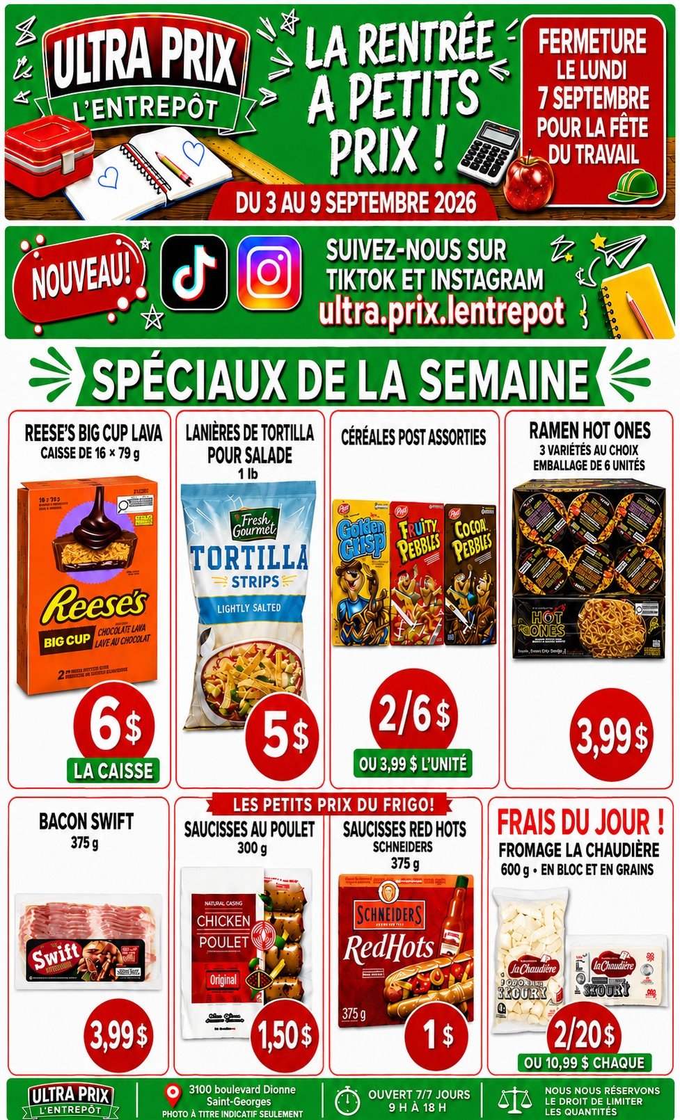 Ultra Prix L'Entrepôt