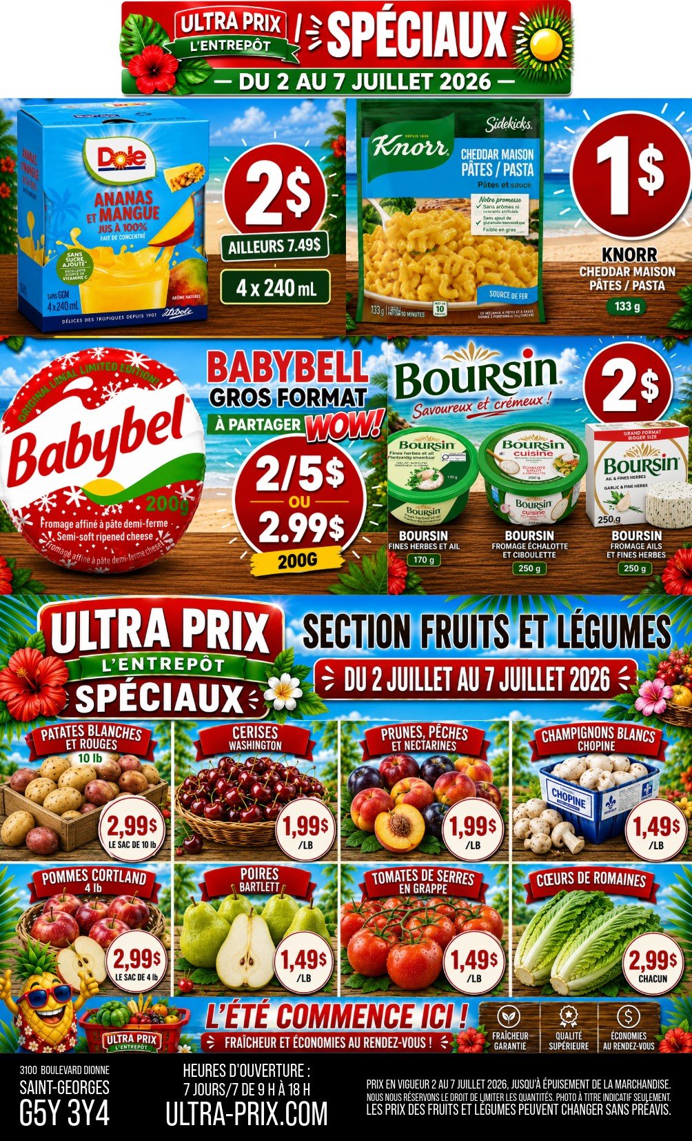 Ultra Prix L'Entrepôt