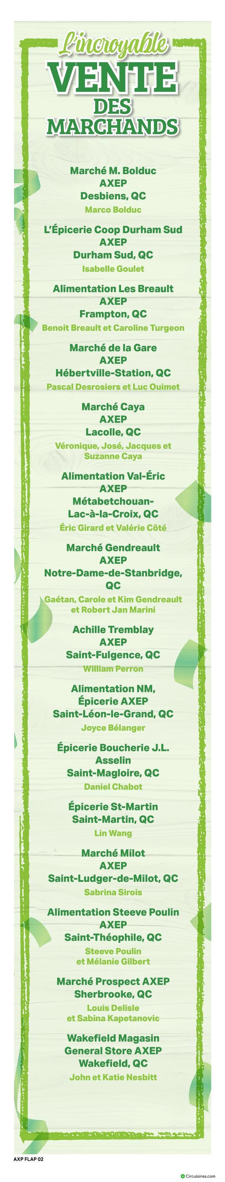Marché Axep