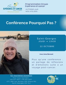 Publication image Groupe Espérance et Cancer