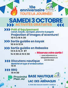 Publication image Municipalité de Sainte-Aurélie