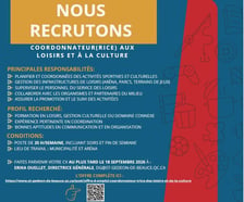 Publication image Municipalité de Saint-Gédéon-de-Beauce - LOISIRS