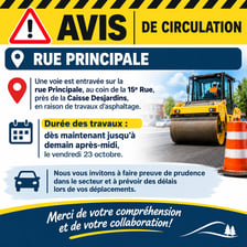 Publication image Municipalité St-Côme-Linière