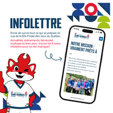 Publication image 61e Finale des Jeux du Québec - Saint-Georges 2027