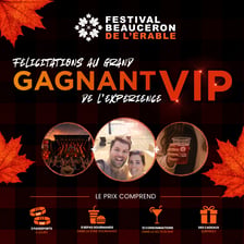 Publication image FESTIVAL BEAUCERON DE L'ÉRABLE 🍁
