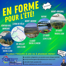Publication image CJE Beauce-Sud