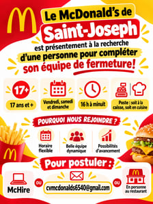 Publication image McDonalds St-Georges