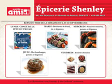 Publication image Épicerie Shenley inc.